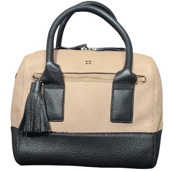 Kate Spade Satchel - Medium - Black & Warm Beige - Picture 1 of 11
